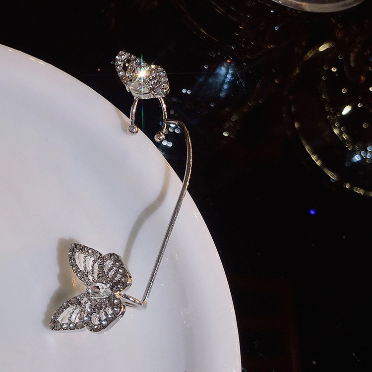 Butterfly Ear Clip No Pierced Female Personality Temperament