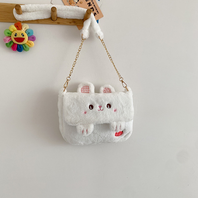 Cute White Rabbit Handbag