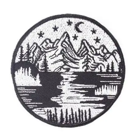 Punk Embroidery Cloth Stickers Clothes Diy Patch
