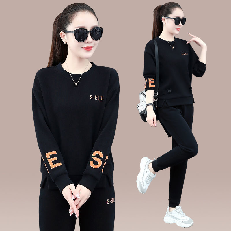Women's Fashion Long Sleeve Casual Sportswear Suit