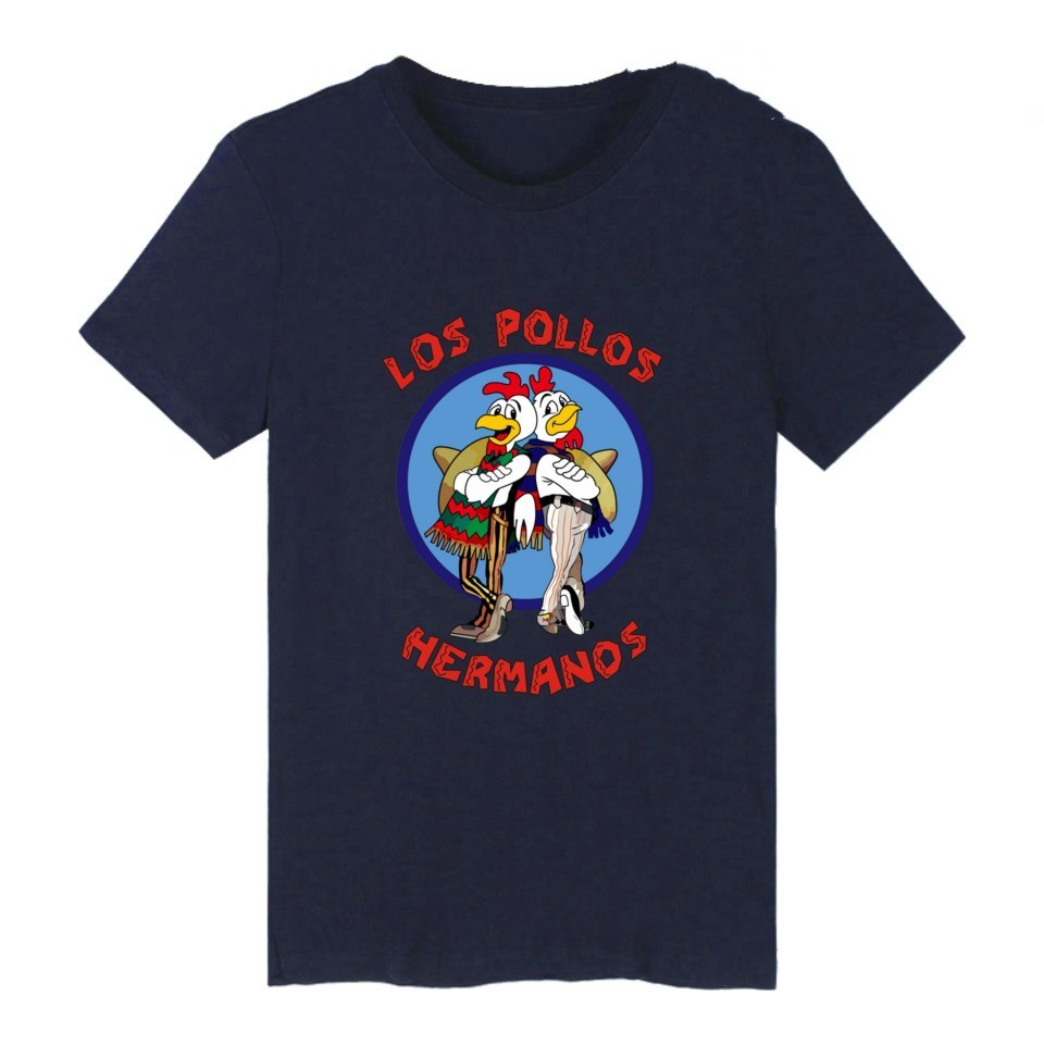 Big Foot Chicken Printing Style Men's Cotton T-shirt