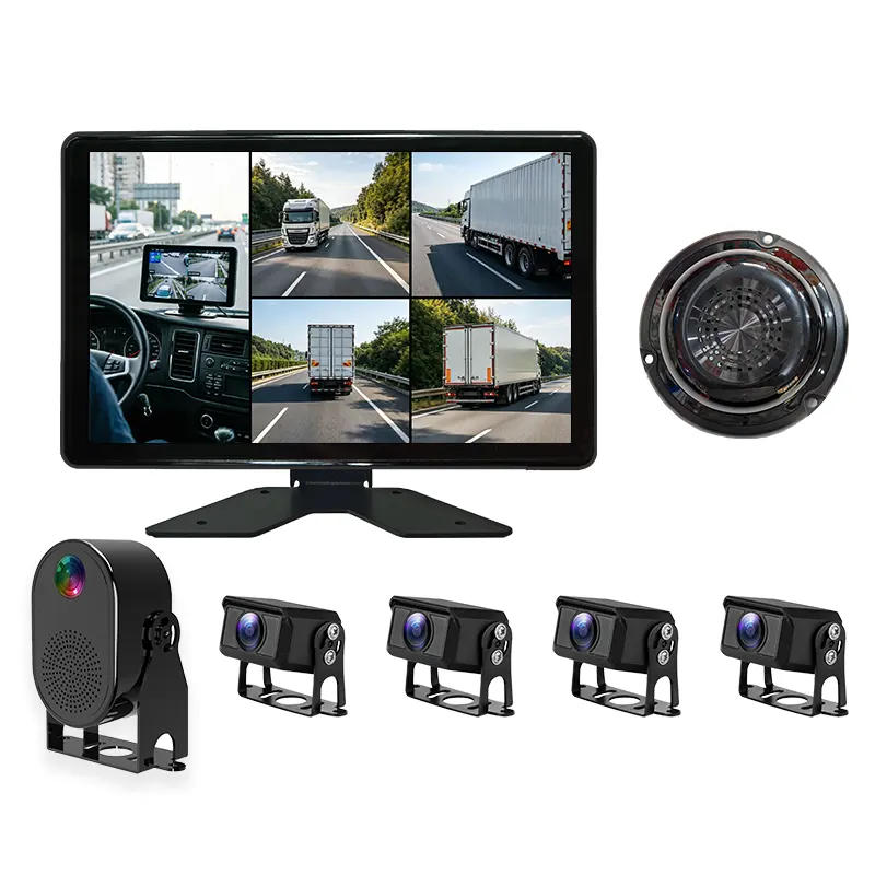 10.1 Inch 5-Channel All-in-One BSD MmWave Sensor System