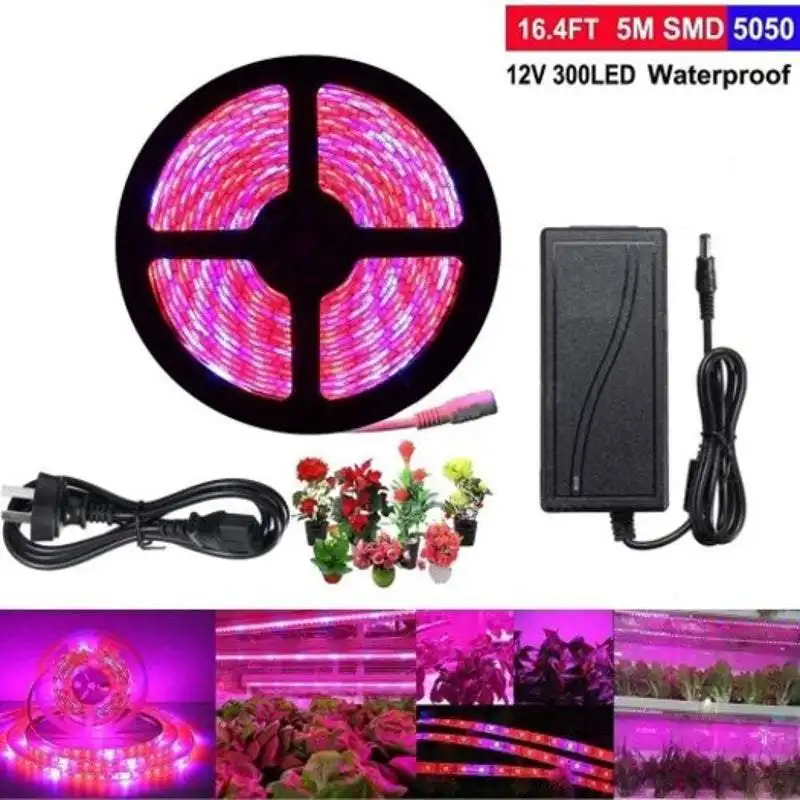 Plant Light Strip 5M 5050 Waterproof Full-spectrum