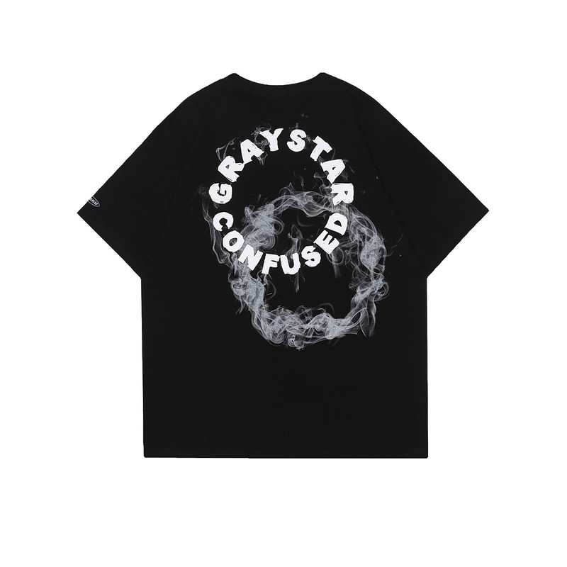 American Street Letter Print Short Sleeve