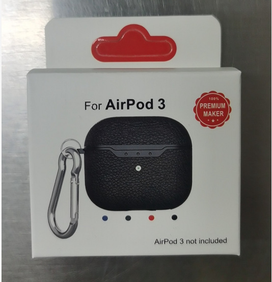 Suitable For Earphone Sleeve Lychee Pattern Protective