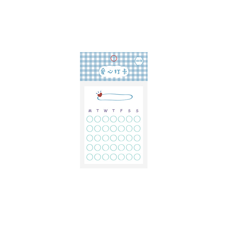 Cute Cartoon Plan Note Pad Portable And Tearable - 2