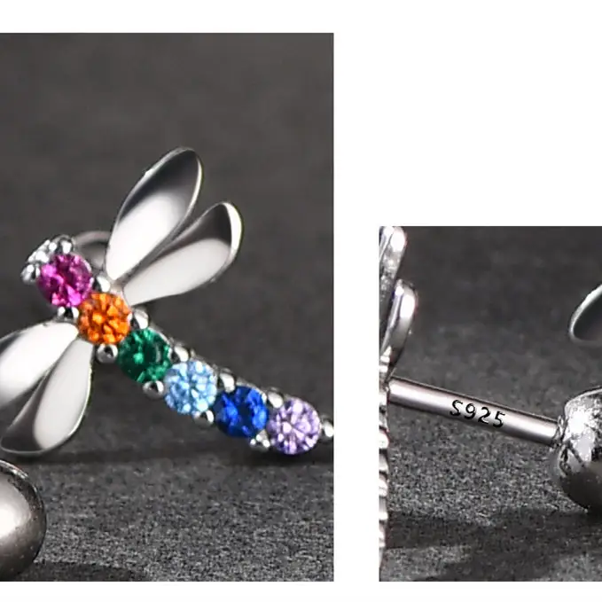 The New Colored Zircon Dragonfly Is Small And Cute