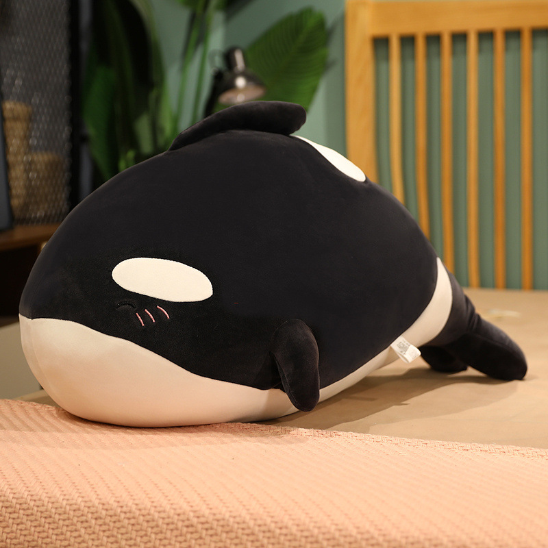 Title 1, Cute Whale Plush Toy Pillow Girl Sleeping Bed B...