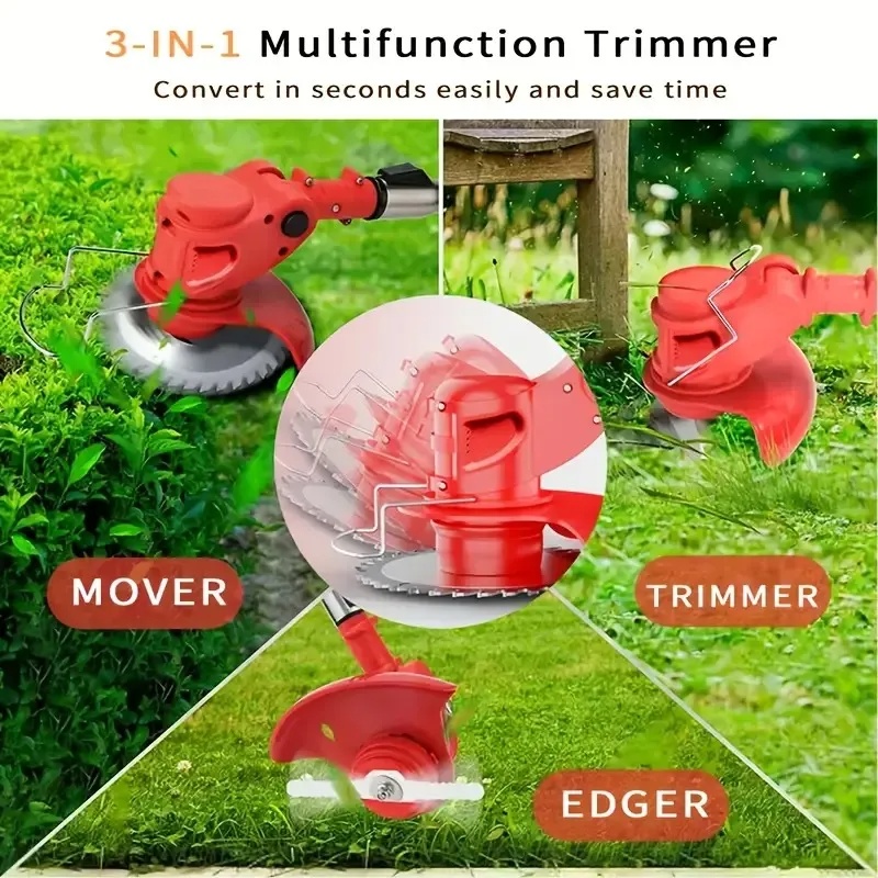 Cordless Electric Weed Wacker Portable Grass