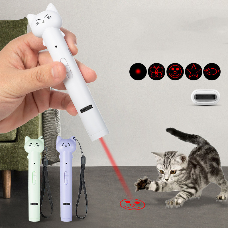 Title 5, USB-ladender Infrarot-Katzen-Laserstift Lampe, ...