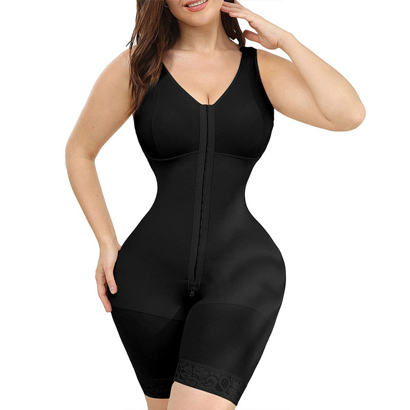 Vest Women's Bodysuit One Piece Zipper - Image 4