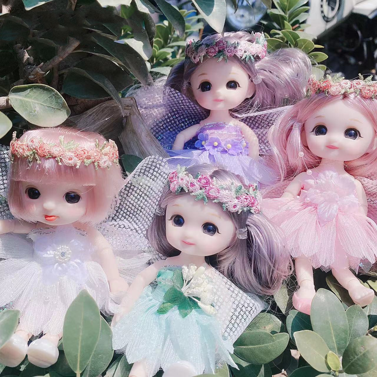 16cm Flower Fairy  Doll Cartoon