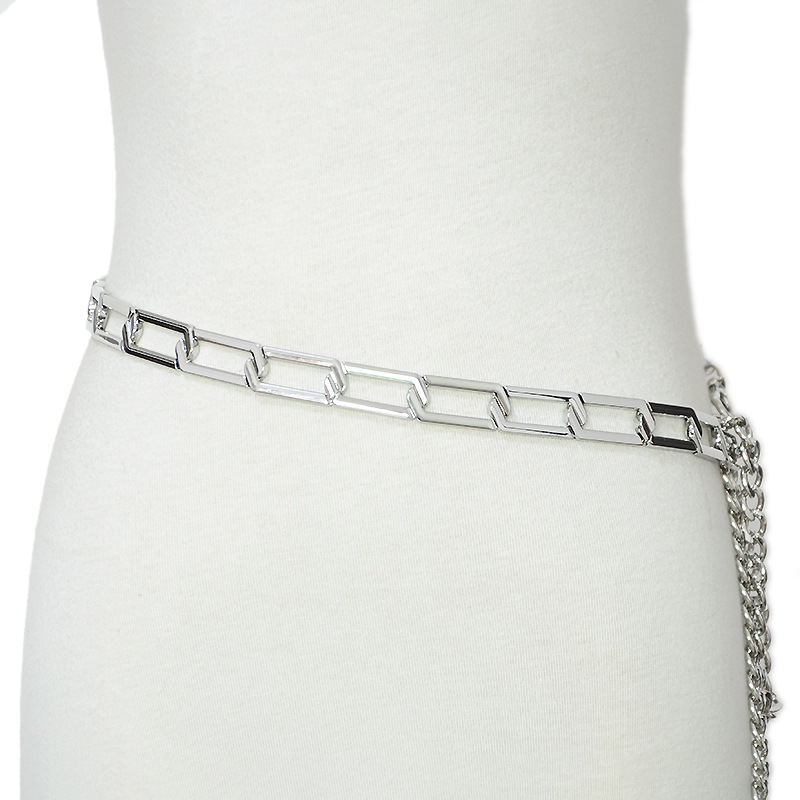 Title 6, Small Metal Iron Chain Waist Chain Ladies Perso...