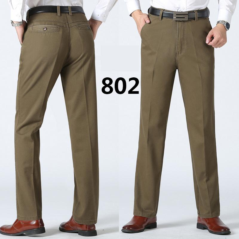 Title 3, Pantalones casuales de nueve puntos para hombre...