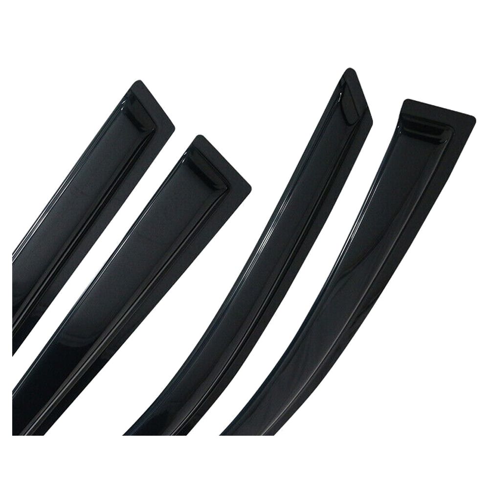 Fits 14-23 J Eep Cherokee 4-Door Acrylic Smoke Window Visors Sun Rain Guard 4PCS