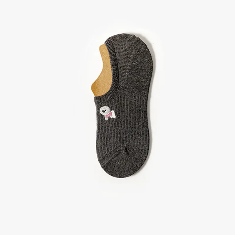 Female Cotton Summer Cute Japanese Tide Low-top Short Socks - Pbe5