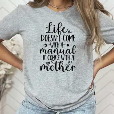 Women's 3D Digital Printing Casual Round Neck Short Sleeves - Shop at LoveMi