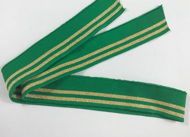 Green gold thread