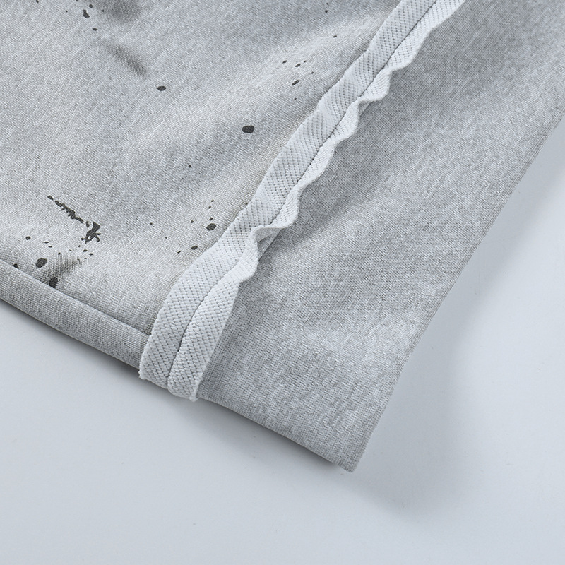 Knitted Butterfly Print Loose Hoodie