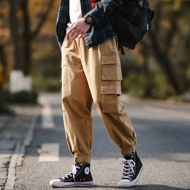 Loose Student Ninth Casual Sports Long Pants