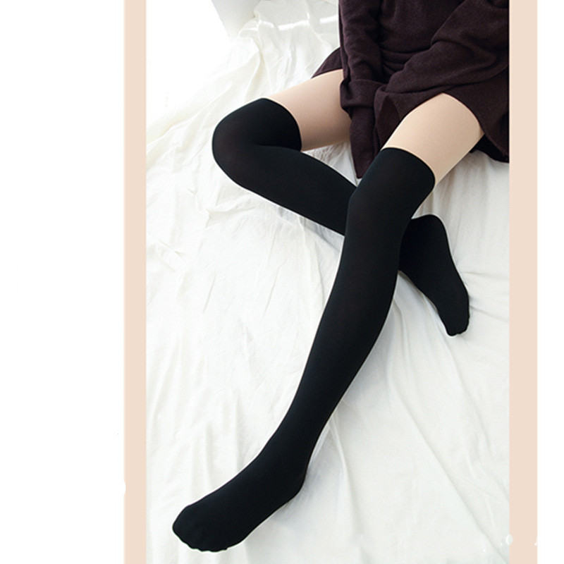 Knee Bare Legs Artifact Bottoming Pantyhose