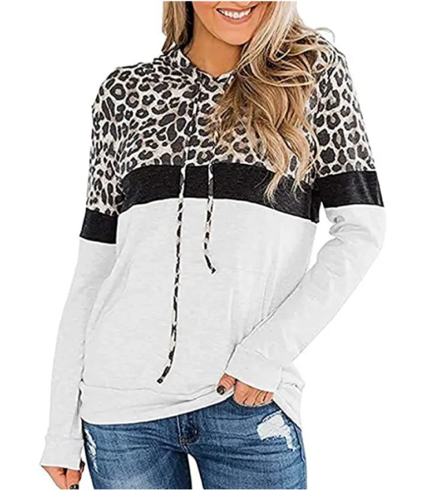 Loose Plus Size All match Long sleeved Top White - Shop at LoveMi