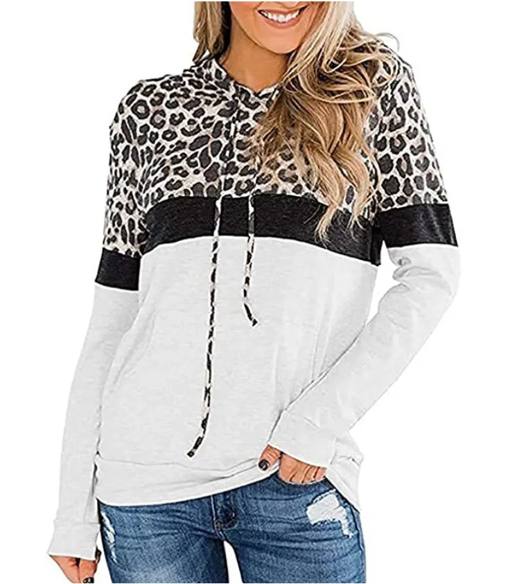 Loose Plus Size All-match Long-sleeved Top - White