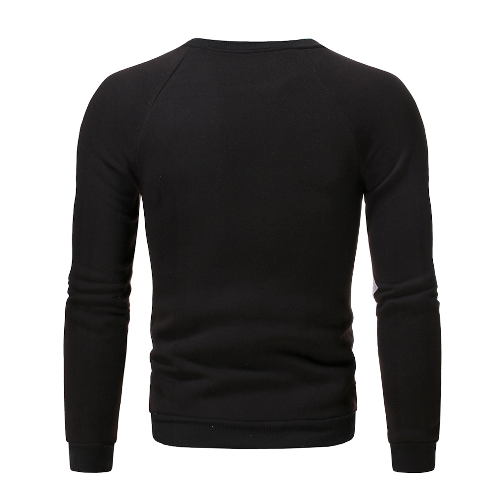 Title 8, Herren-Sweater mit Raglanärmeln aus Plüsch, für...