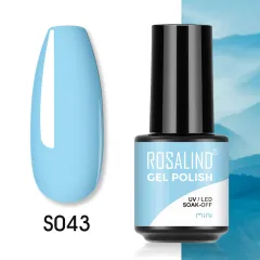 Nail Polish Glue 7ML Plastic Bottle Nail Glue Mixed Colour - 43Style - View 1