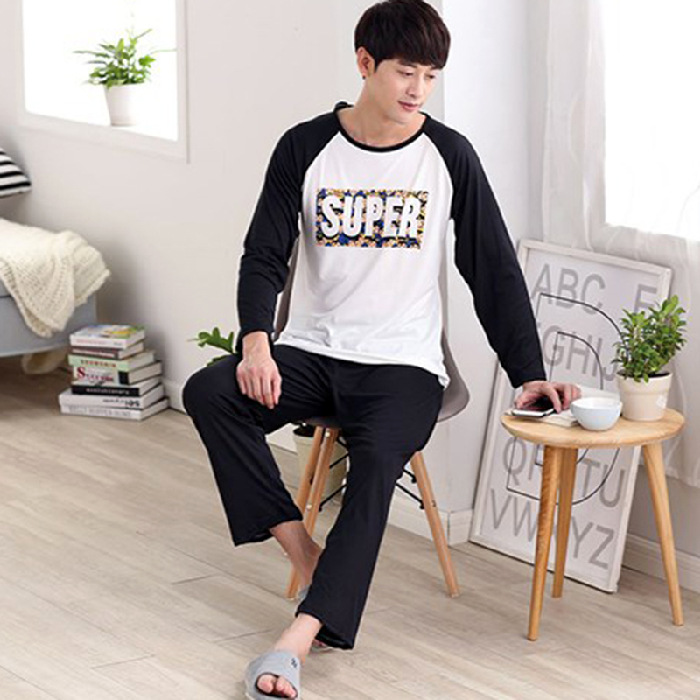 Title 14, Loose Casual Long Sleeves Trousers Men