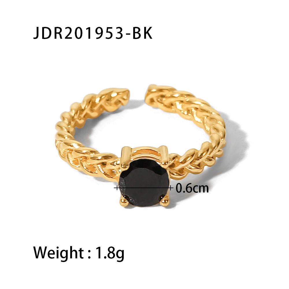 Women's Fashion Versatile 18K Gold Ring