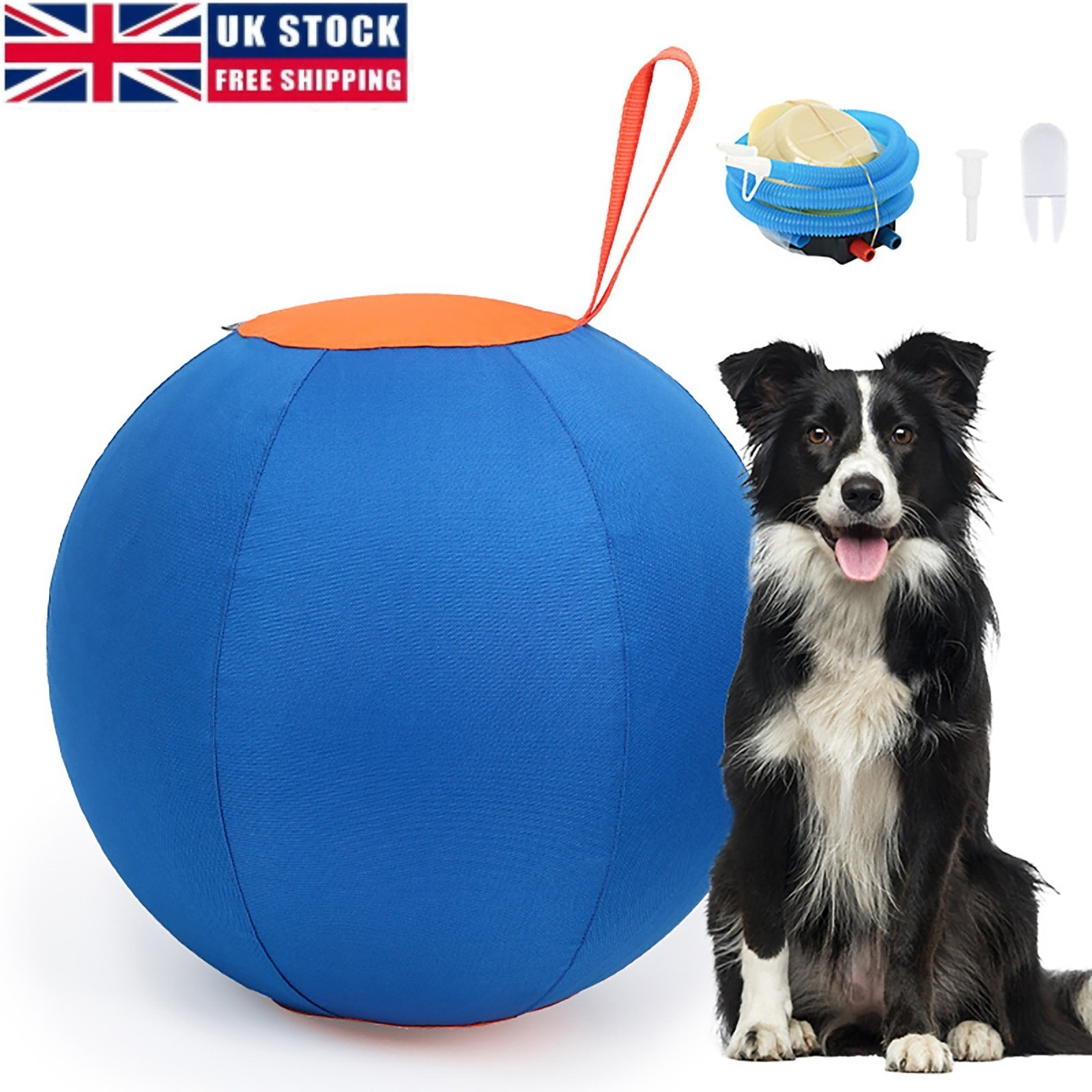 45cm Large Wear Resistant Inflatable Herding Grazing Toy Ball For Dogs Play