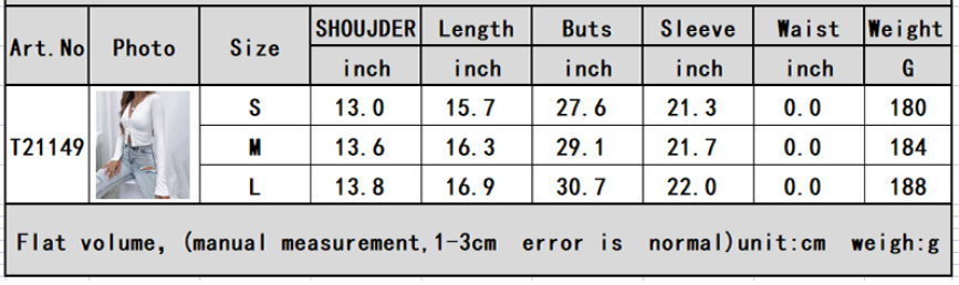 New Women's Solid Color Zipper Solid Color Long-sleeved T-shirt Slim Top