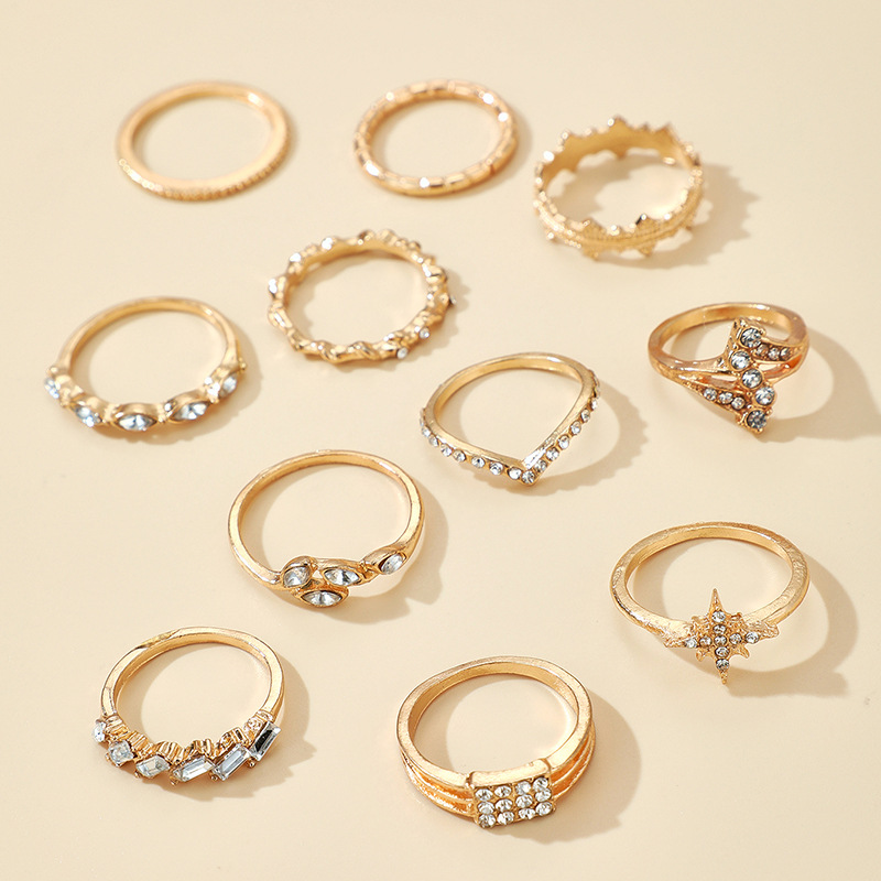 Ring Geometric Sweet And Fashionable