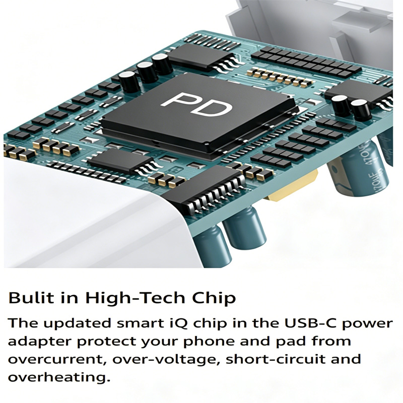 USB C Charger Block, Charger Block 24W PD Power Adapter — foto 6