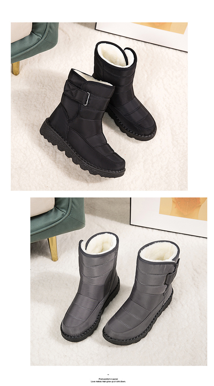 Title 17, Bottines de neige dhiver chaudes pour femmes, ...