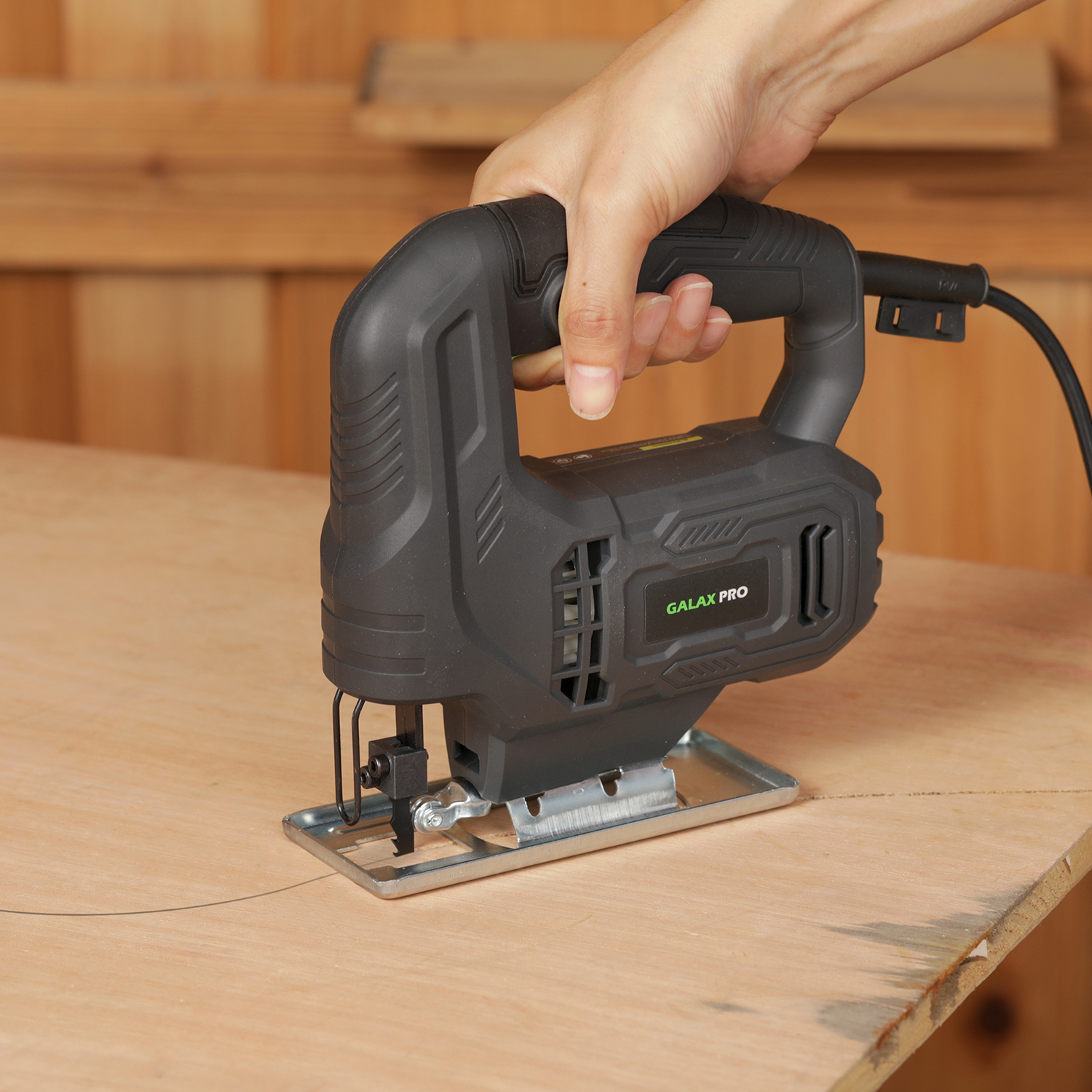 GALAX PRO 400W Variable Speed Jigsaw, 3000 SPM, 45 Bevel Cutting, Lock-on — image 12
