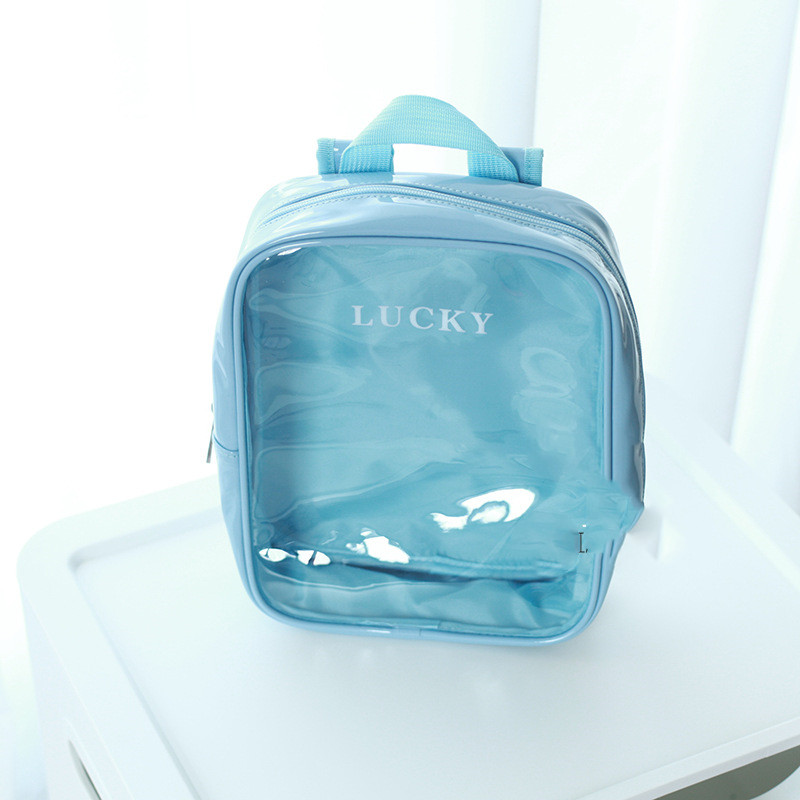 Title 3, Korean Style Transparent Bag Hanging Bag Carryi...