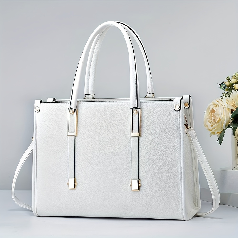Elegant And Fashionable Lady’s Tote Handbag, Large Capacity, Solid Color Wallet, Multifunctional Shoulder Bag Elegant And Fashionable Lady’s Tote Handbag, Large Capacity, Solid Color Wallet, Multifunctional Shoulder Bag