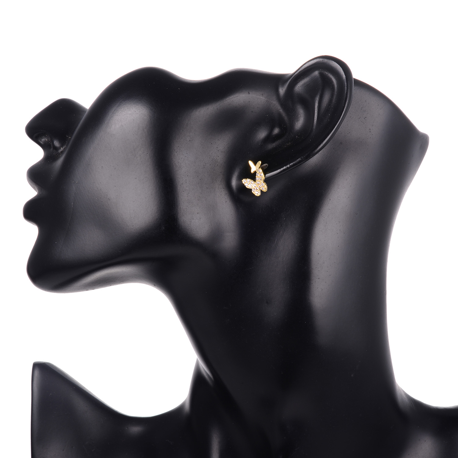 European And American Temperament Fashion And Popular Butterfly Stud Earrings