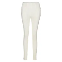 Fashion Line Skinny Sports Casual Pants - White - View 1