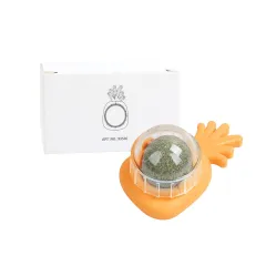 Pet Cat Mint Ball Toy Zihi Molar Pet Products - Orange - View 1