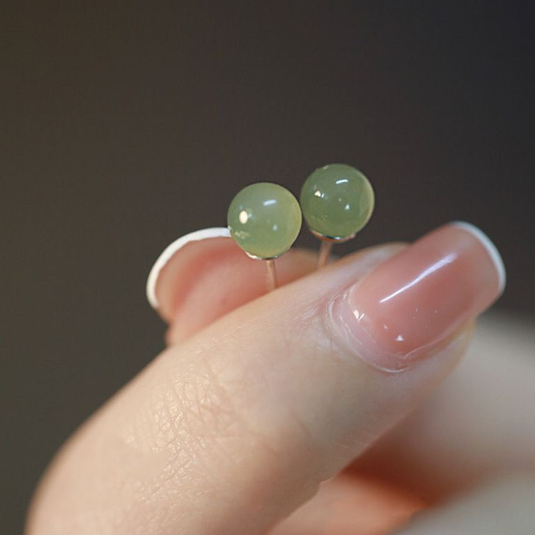 925 Sterling Silver Needle Non-allergic Ear-caring National Style Earrings Mosquito Coil Ear Clip