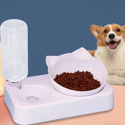 Anti Overturning of Dog and Cat Food Bowls