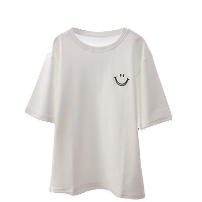 Title 1, Smiley Face – T-shirt à manches courtes et col ...