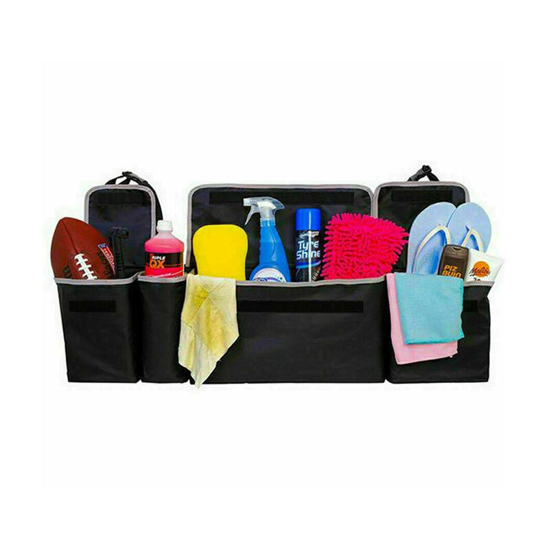 Large Car Boot Organiser Back Seat Hanger Tidy Storage Bag Pocket Hanging Pouch — image 9