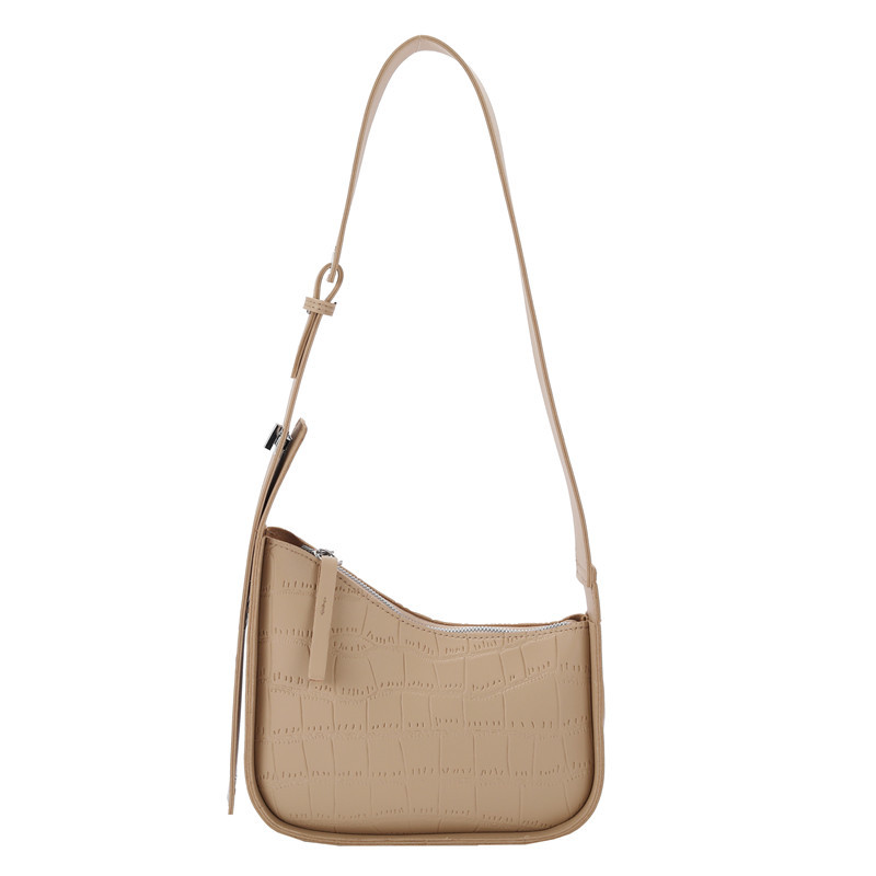 Women's Bag With One Shoulder And Underarm Khaki - Shop at LoveMi