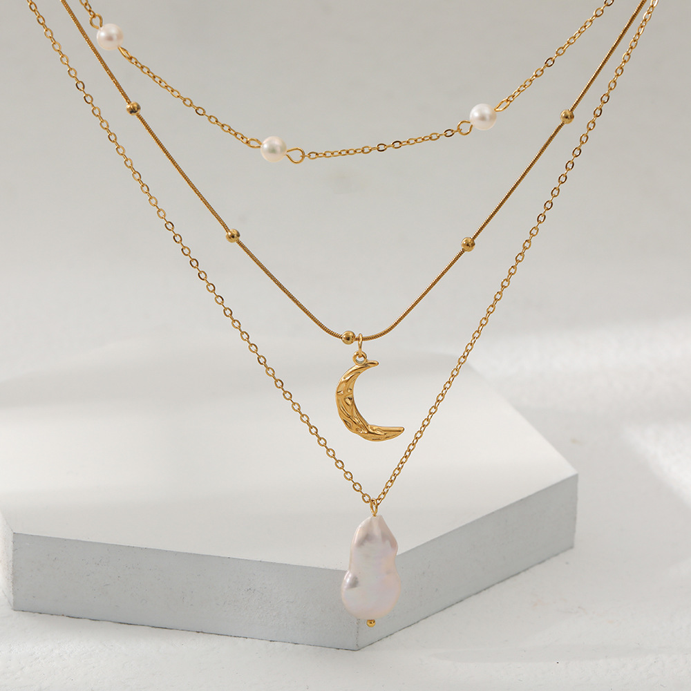Women's Fashion Personalized Natural Freshwater Pearl Necklace