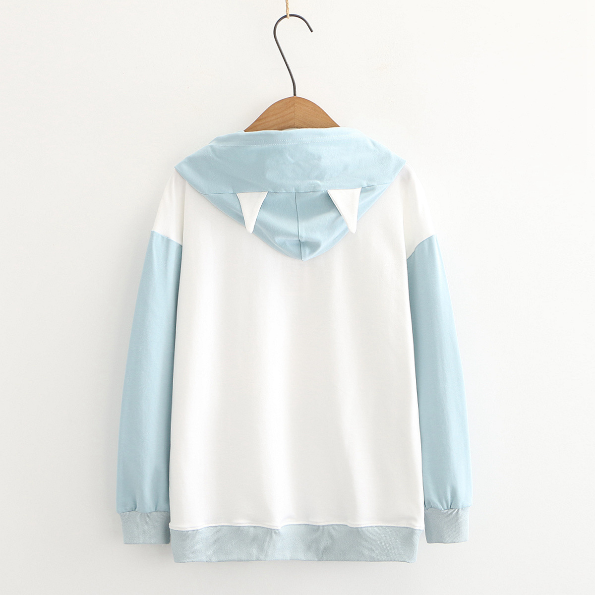 Title 12, Spring and Autumn Hooded College Style Loose Top