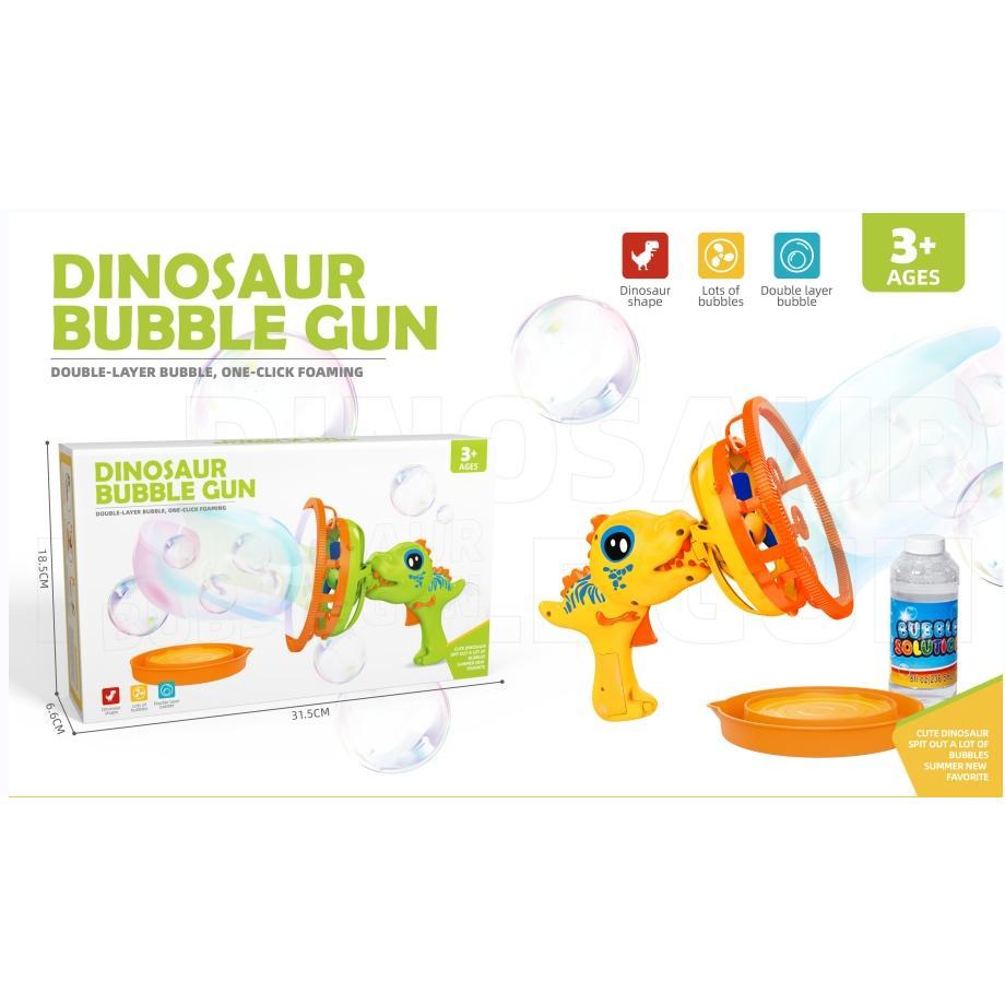 Dinosaur Bubble GunUnleash A Storm Of Bubble-filled Fun.